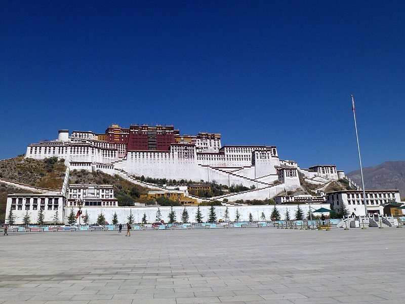 拉萨著名景点风光